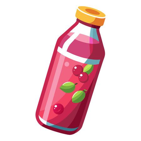 Illustrations of drink bottlesのイラスト素材