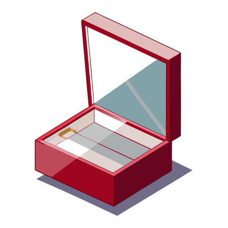 Jewelry box designのイラスト素材