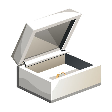 Jewelry box designのイラスト素材