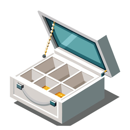 Jewelry box designのイラスト素材