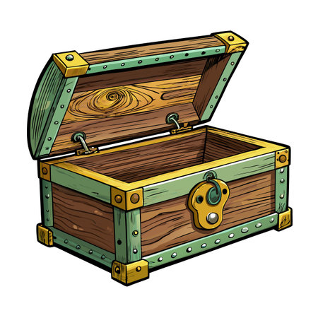 Jewelry box designのイラスト素材