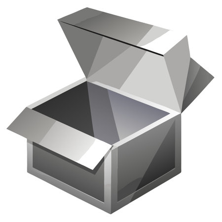 Subscription box packaging designeのイラスト素材