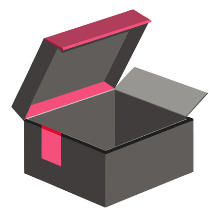 Subscription box packaging designeのイラスト素材