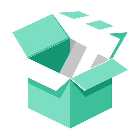 Subscription box packaging designeのイラスト素材