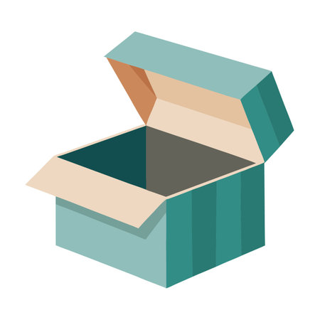 Subscription box packaging designeのイラスト素材