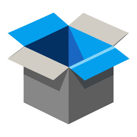 Subscription box packaging designeのイラスト素材