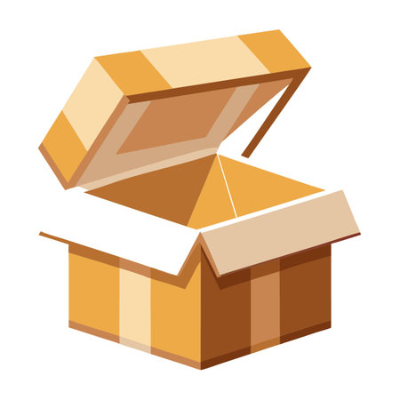 Subscription box packaging designeのイラスト素材