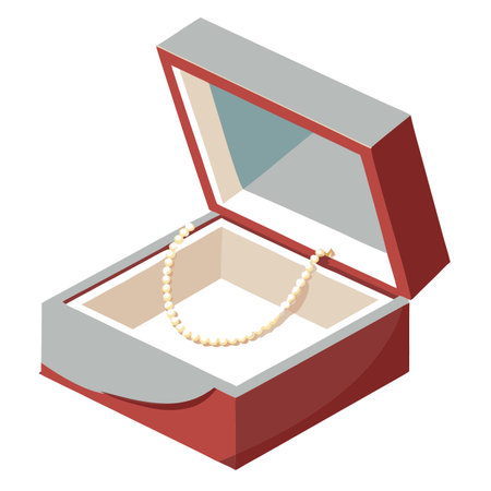 Jewelry box designのイラスト素材