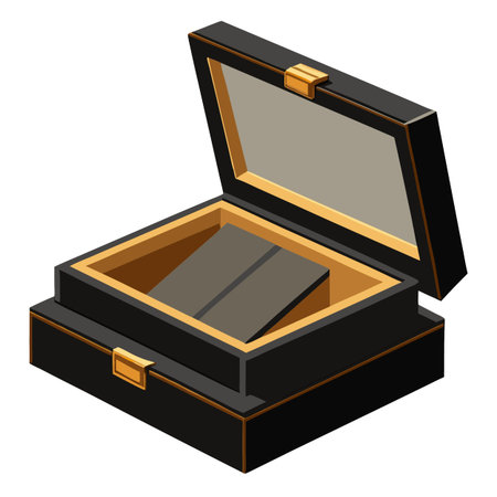 Jewelry box designのイラスト素材