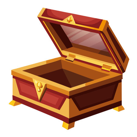 Jewelry box designのイラスト素材