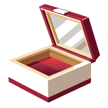 Jewelry box designのイラスト素材