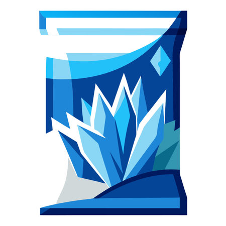 Snack food packet designのイラスト素材