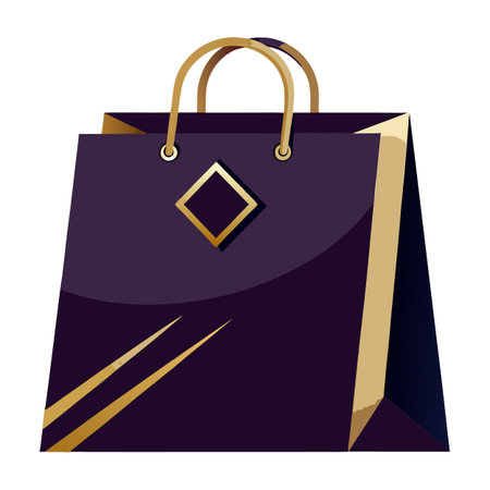 Shopping bag design templateのイラスト素材