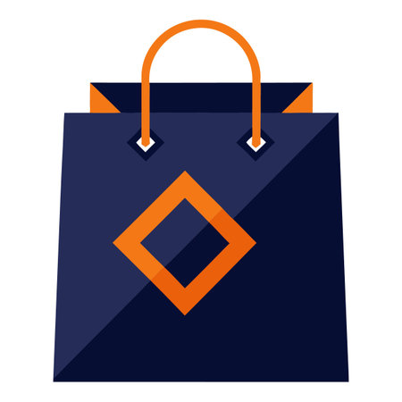 Shopping bag design templateのイラスト素材