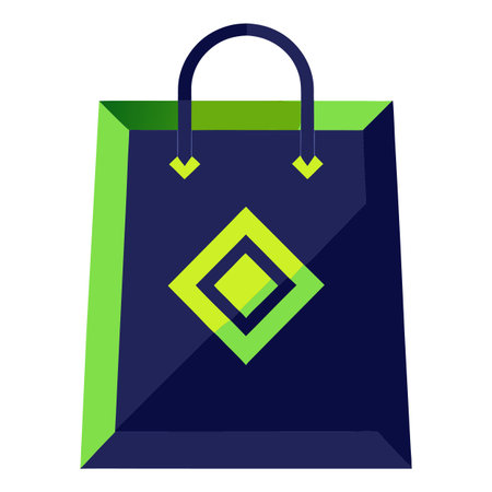 Shopping bag design templateのイラスト素材
