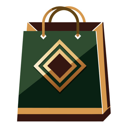 Shopping bag design templateのイラスト素材