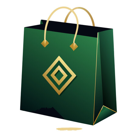 Shopping bag design templateのイラスト素材