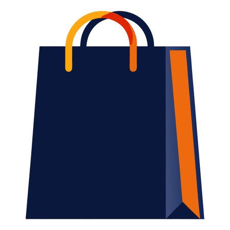 Shopping bag design templateのイラスト素材