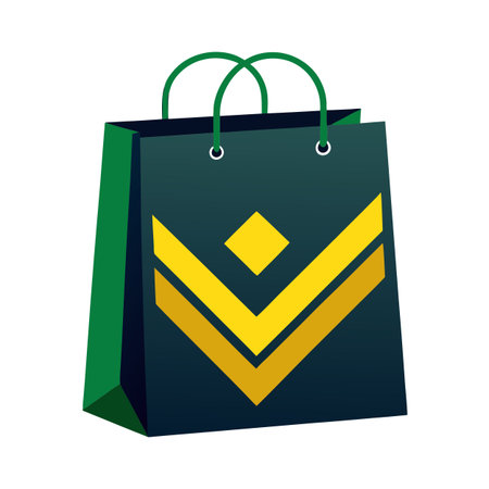 Shopping bag design templateのイラスト素材