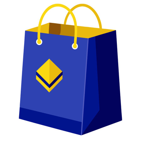Shopping bag design templateのイラスト素材