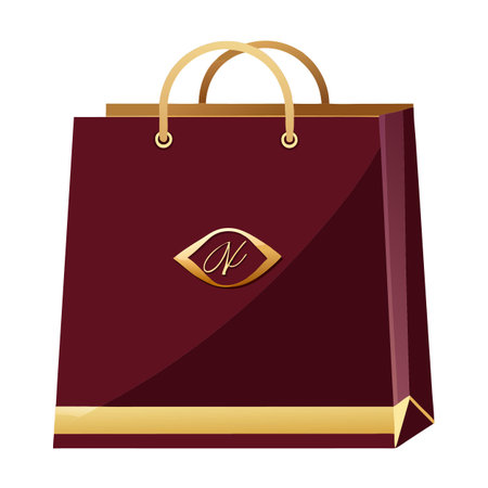 Shopping bag design templateのイラスト素材