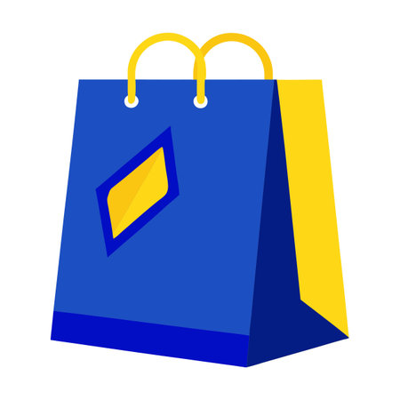 Shopping bag design templateのイラスト素材