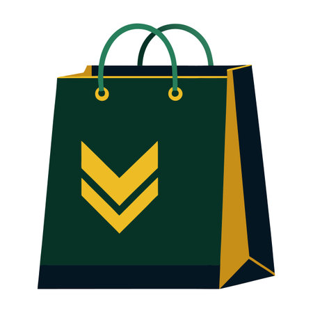 Shopping bag design templateのイラスト素材