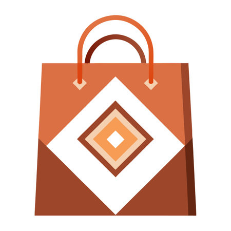 Shopping bag design templateのイラスト素材