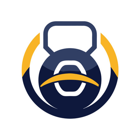 Gym or fitness logoのイラスト素材