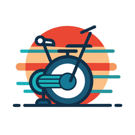 Gym or fitness logoのイラスト素材