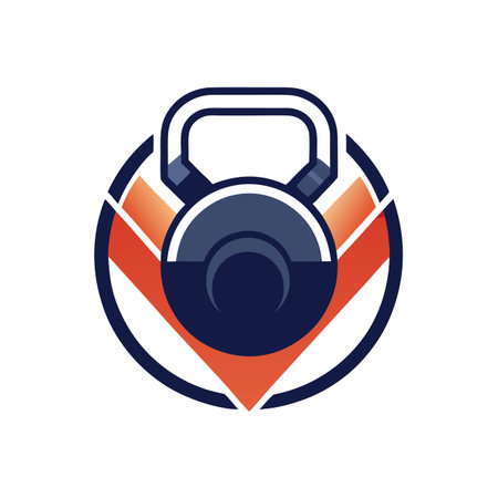 Gym or fitness logoのイラスト素材