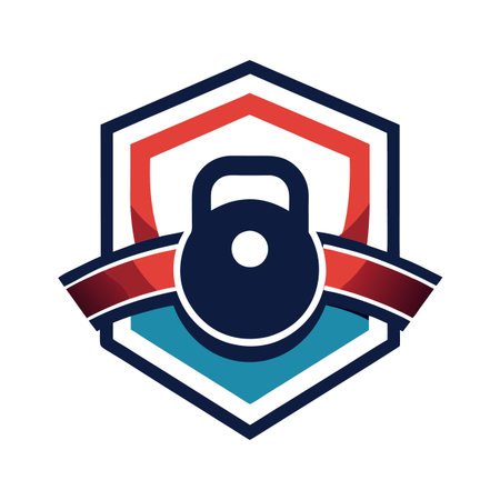 Gym or fitness logoのイラスト素材