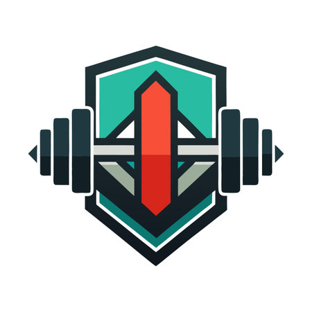 Gym or fitness logoのイラスト素材