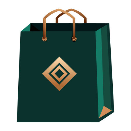 Shopping bag design templateのイラスト素材