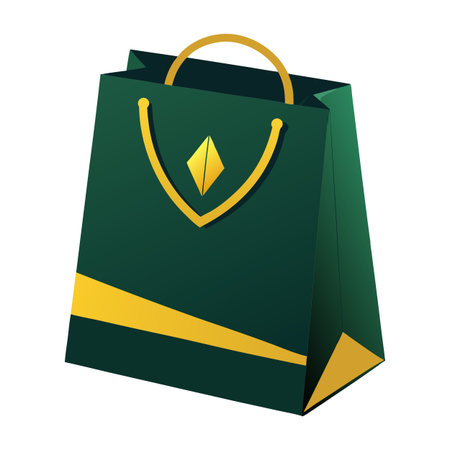 Shopping bag design templateのイラスト素材