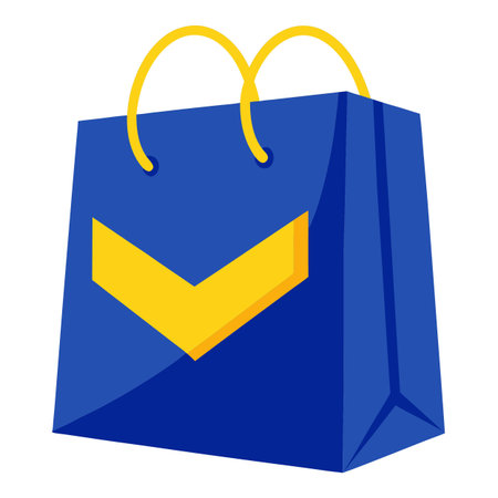 Shopping bag design templateのイラスト素材