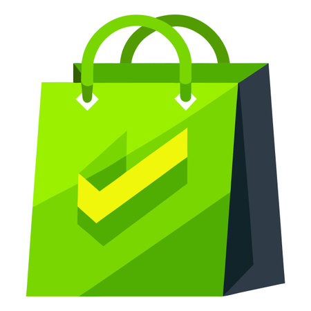 Shopping bag design templateのイラスト素材