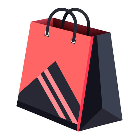 Shopping bag design templateのイラスト素材