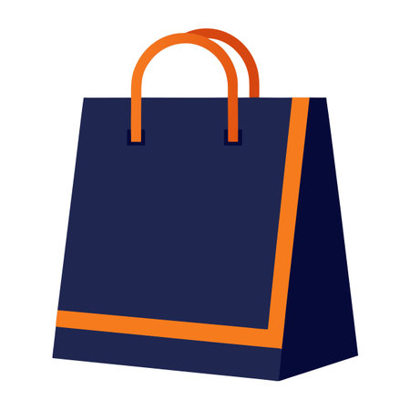 Shopping bag design templateのイラスト素材