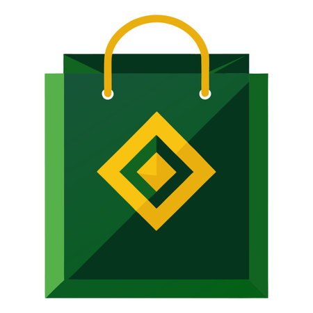 Shopping bag design templateのイラスト素材