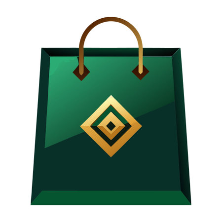 Shopping bag design templateのイラスト素材