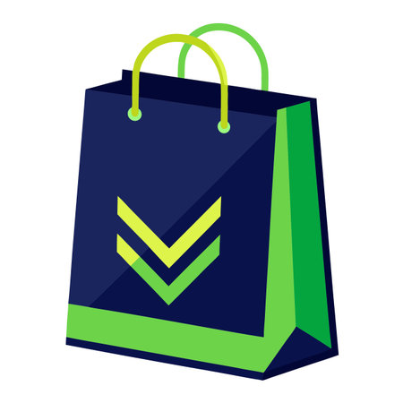 Shopping bag design templateのイラスト素材