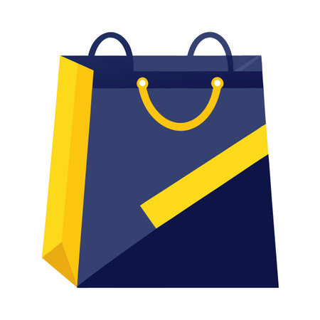 Shopping bag design templateのイラスト素材