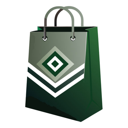 Shopping bag design templateのイラスト素材