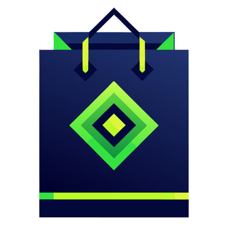 Shopping bag design templateのイラスト素材