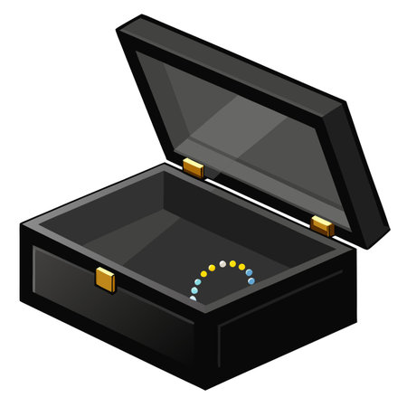 Jewelry box designのイラスト素材