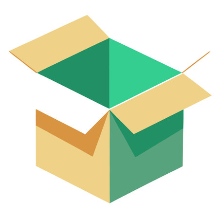 Subscription box packaging designeのイラスト素材