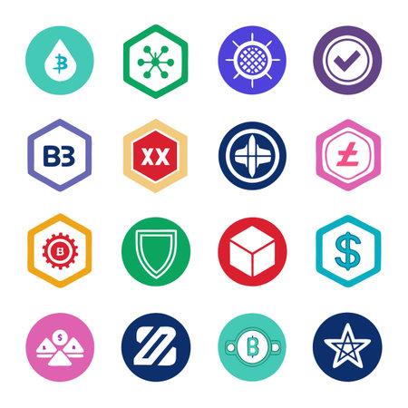 Set of Crypto icons