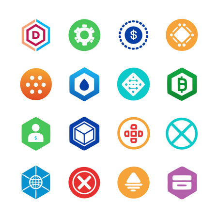Set of Crypto icons