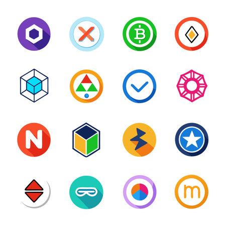 Set of Crypto icons